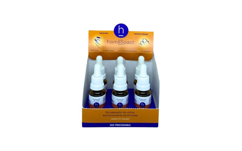 homeopast - FORTALECEDOR DE UNHAS 18ml - CAIXA COM 6